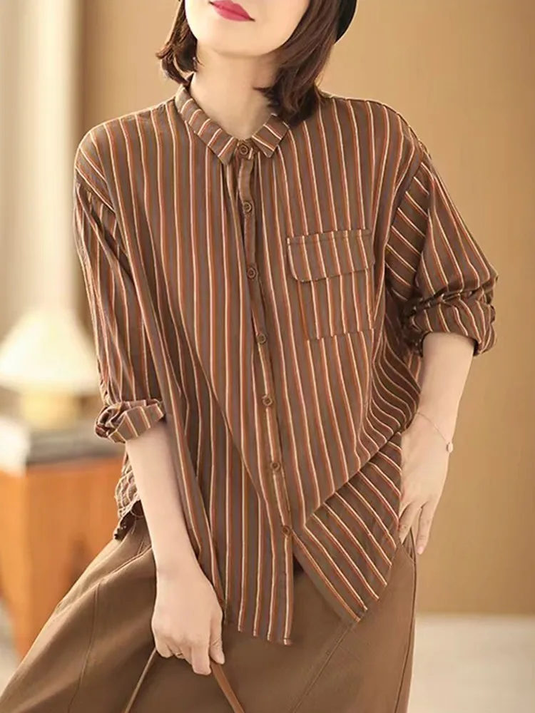 Женские повседневные рубашки с длинным рукавом Новое поступление осень 2022