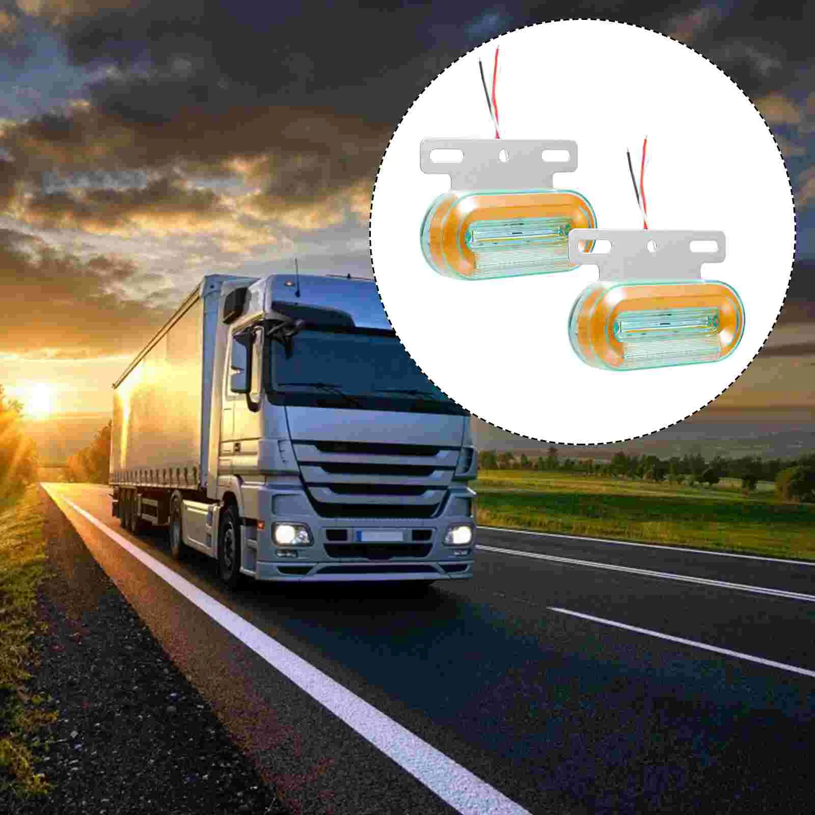 

2 шт., 12 Светодиодный ных эллиптических ламсветильник, 12 В