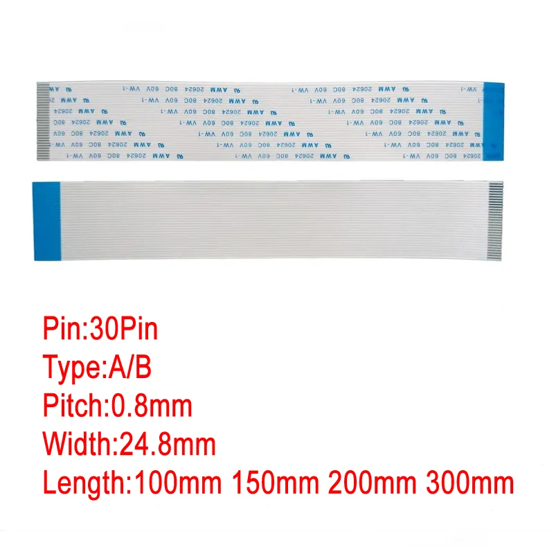 

Гибкий кабель NJY TOUCH 30 pin 0.8 мм 10-30 см