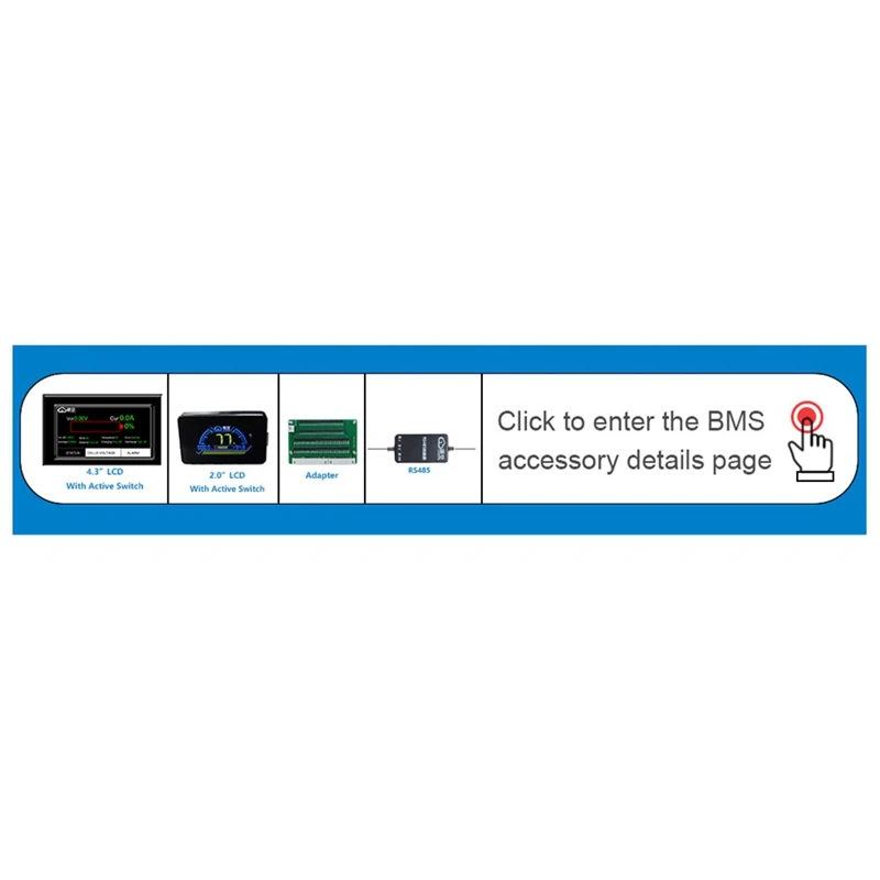 Балансировочная плата JK Smart Active Balance BMS 3S-8S 200A JKBMS с поддержкой Bluetooth для