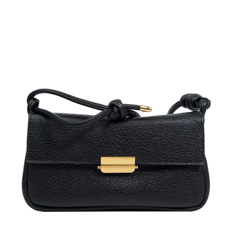 

Simple Women Shoulder Bag Soft Leather Armpit Shoulder Bag Solid Color Adjustable Handle Crossbody Bag Casual Fashion Flap Bags