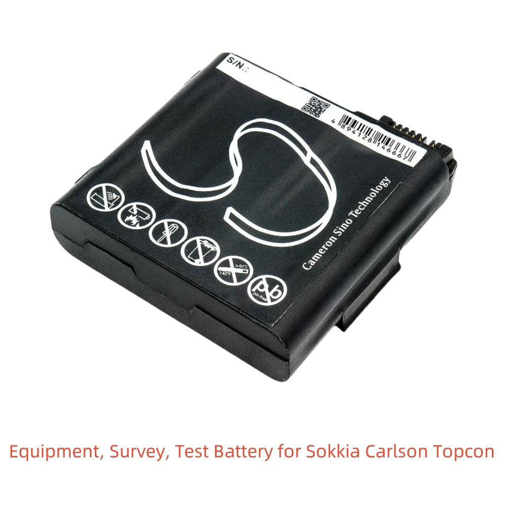 Литий-ионная батарея для Sokkia Carlson Topcon 3 7 В 13600 мАч SHC-5000 RT3 FC-5000 1013591 -01