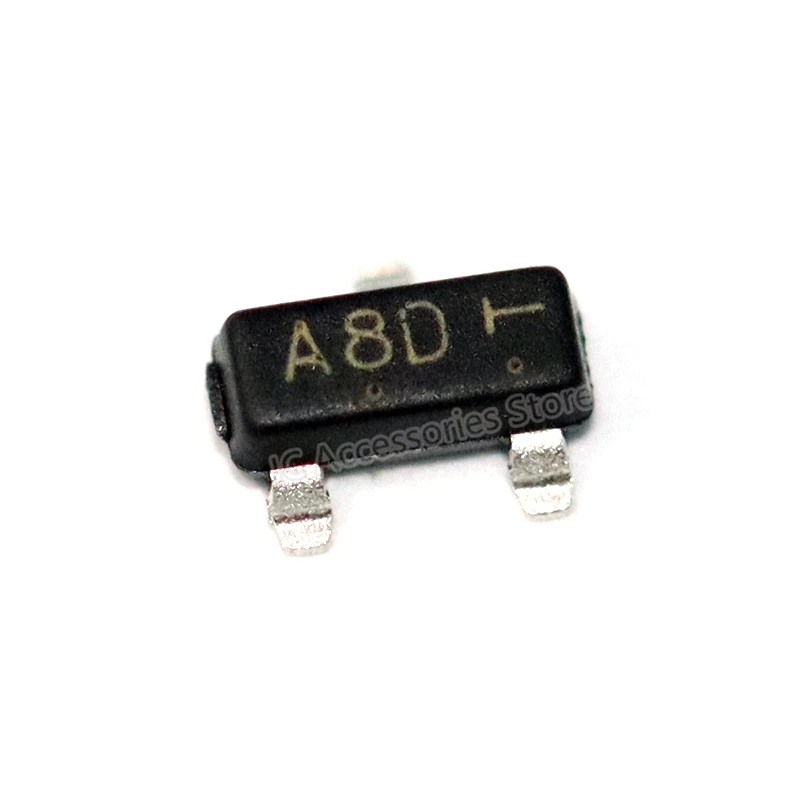 

20 шт. DTC114YN3 трафаретная печать A8D SOT23 новый оригинальный