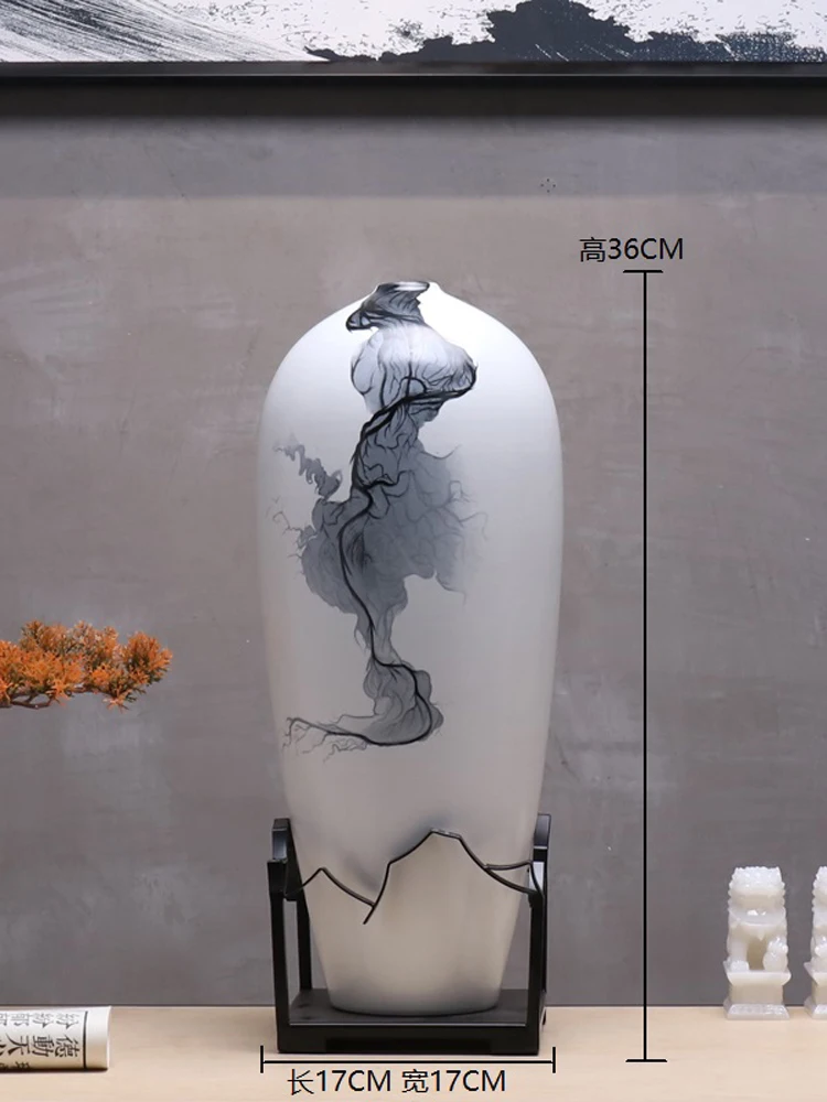 Декоративная ваза в китайском стиле современный светильник скандинавском