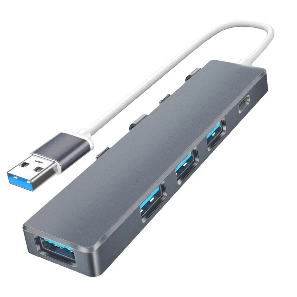 

USB 3,0 2,0 концентратор 4 порта мультиразветвитель адаптер Тип C USB 3,0 порт able TF Dock для Macbook Pro ПК Компьютерные аксессуары