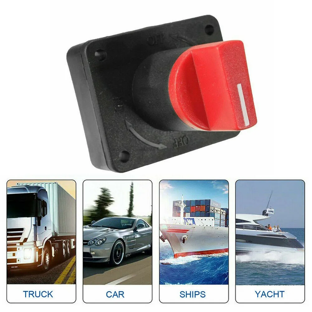 

Auto Car Rotary Power Switch Vehicle Modify Isolator Disconnector Truck Boat Cut Off Battery Main Kill Switch 100A 12V