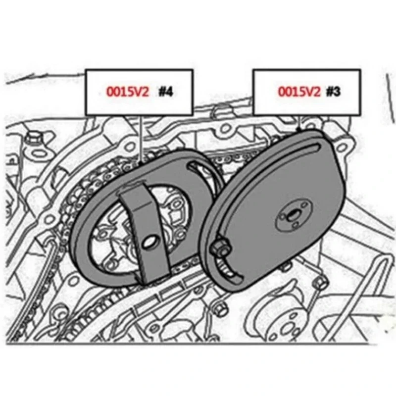 Инструмент для синхронизации двигателя Volvo 3.0T 3 2 XC60 S80 S60 S90 XC90 старый инструмент T6
