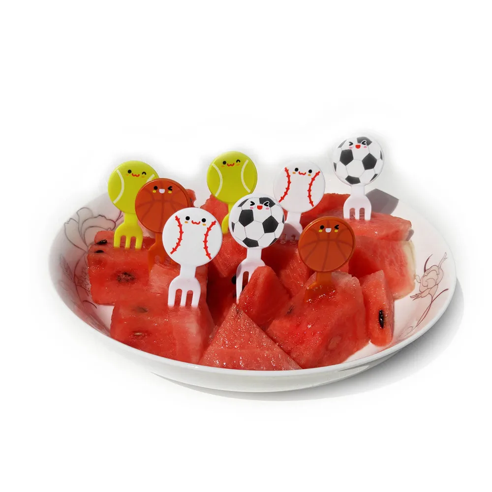 

Animal Shape Mini Fruit Fork For Children Snack Cake Dessert Pick Toothpick Cartoon Bento Lunch Box Accessories Party Decoration