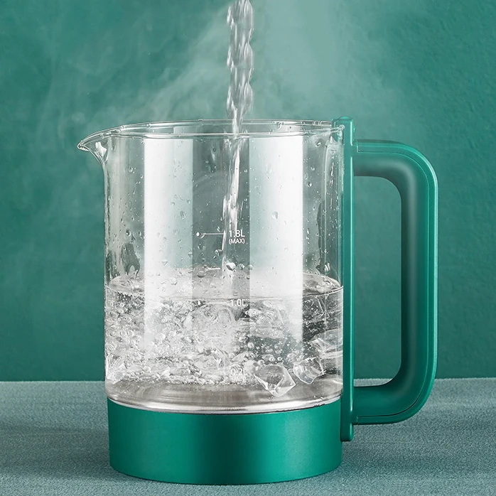 

Household health pot multi functional glass tea cooker office Mini health pot full automatic decocting pot 1.5L large capacity