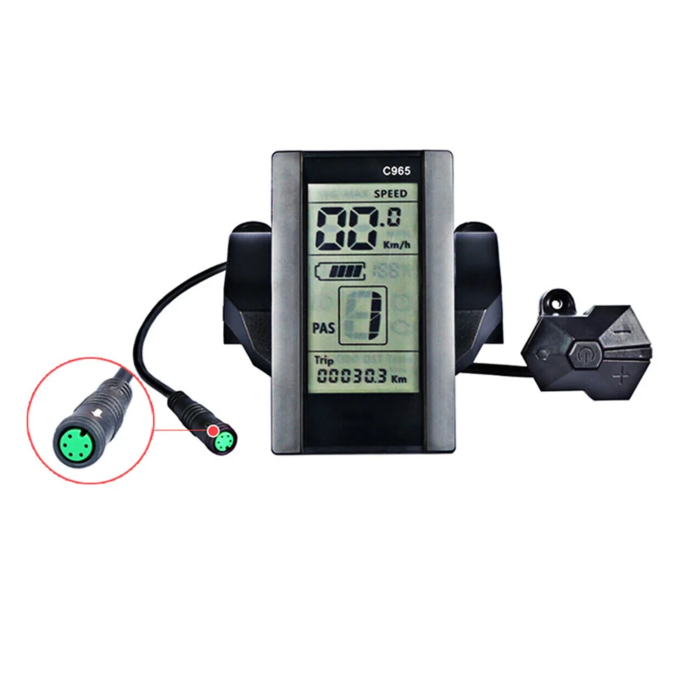 

Electric E-Bike 24V-48V C965 Display Kit 1T4 Cable Brake Lever For Bafang 8fun BBSHD BBS01 BBS02 Central Motor Control System