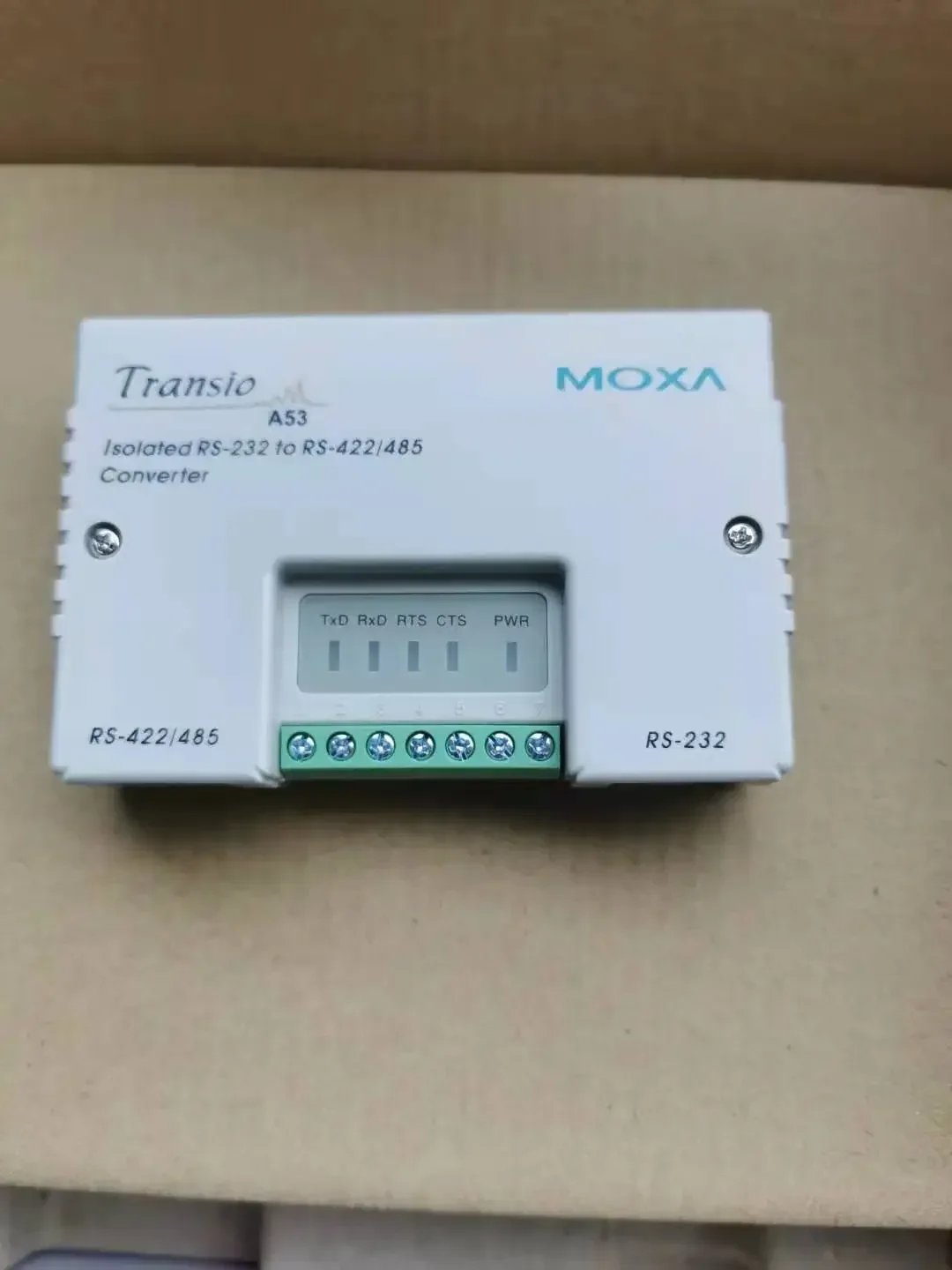 Преобразователь MOXA Transio A53 RS-232 в RS-422/485
