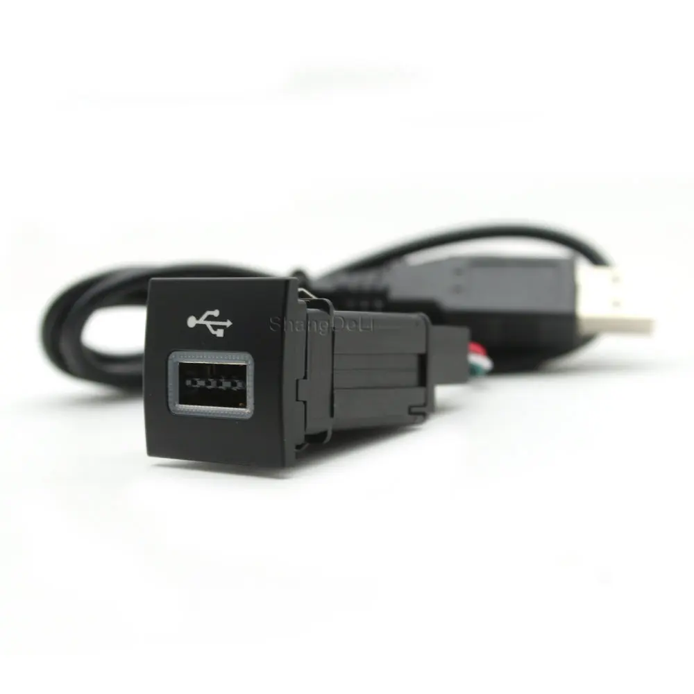U-disk Flash Socket Interface For Vw Golf 6 Jetta Mk5 Eos Scirocco Touran