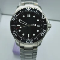 41mm new japan nh35 mens automatic watch luminous steel strap watch
