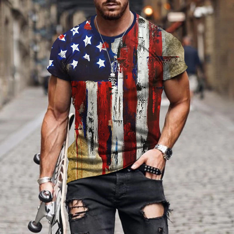 

2022 Men's T-Shirts Anime T Shirt for Men Oversized Male Clothing 3D Y2k Clothes Trend Graphic T Shirts Harajuku Streetwear Tops