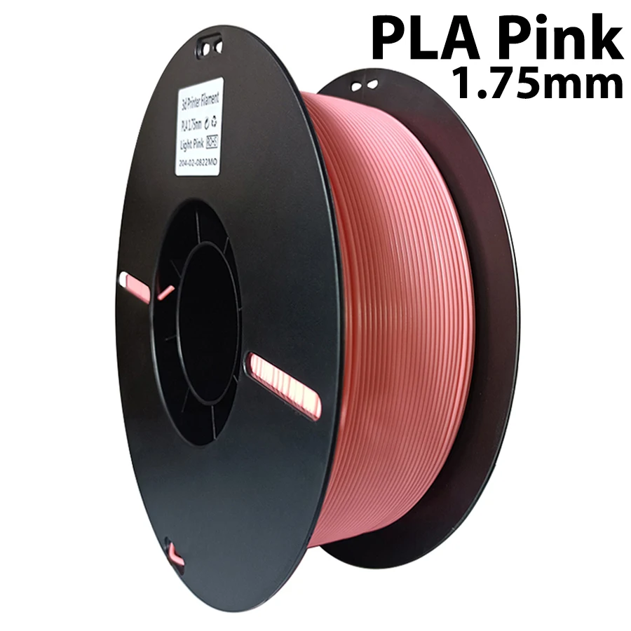 PLA Шелковый Розовый 3D-нить Катушка Проволока 250 г 500 1 кг Материал 3D-принтера