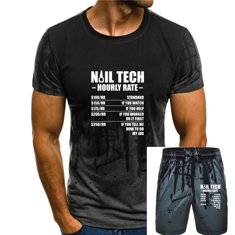 

Men T Shirt Nail Tech Hourly Rate Women t-shirt