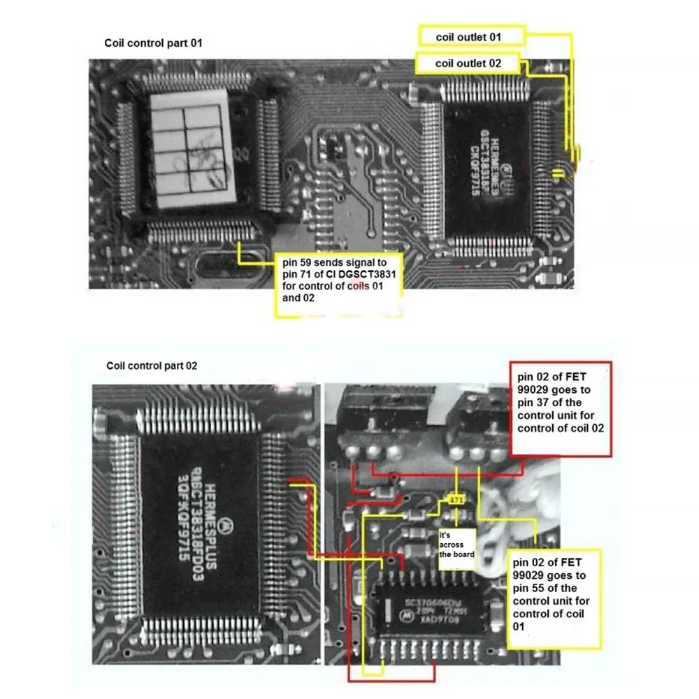 Модуль для ремонта ECU электронные модули схема схем системы Common Rail PLD Ford EDC Volvo Benz