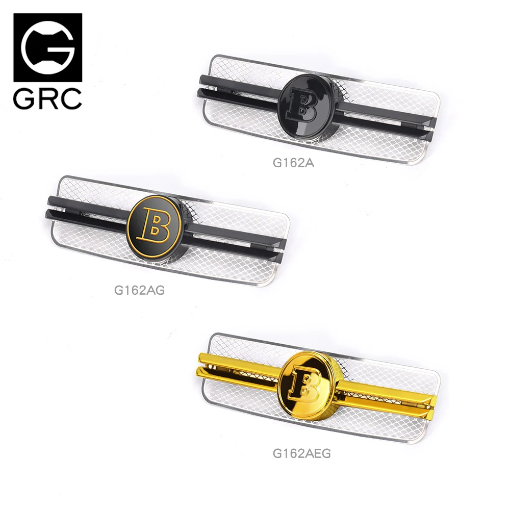 Решетка радиатора GRC A-style с логотипом B сетка воздухозаборника для TRX4 G500 TRX6 G63 Benz