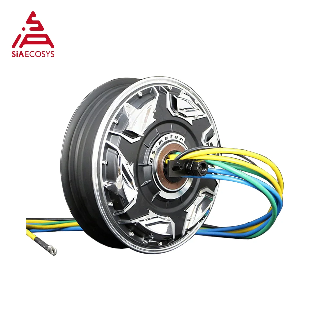 

QSMOTOR, новинка, QS268 9000 Вт, 12*3,0 дюймов, V5, 72 в, км/ч, фотоbldc, втулка двигателя для электрического мотоцикла