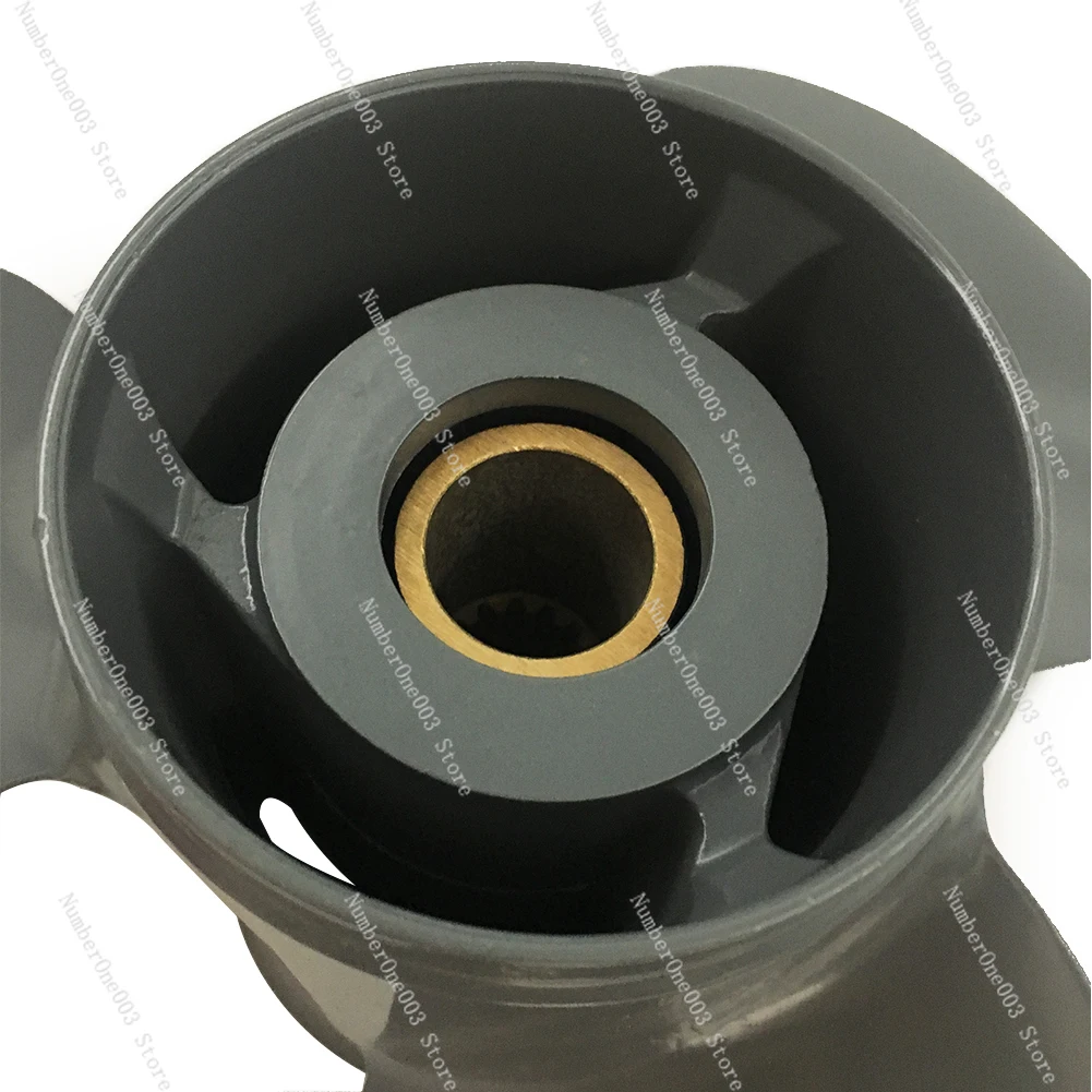 Лодочный пропеллер 13x19 для Honda 60HP-140HP 3 лезвия алюминиевый 15 зубьев RH OEM №: 58130-ZW1-019AH