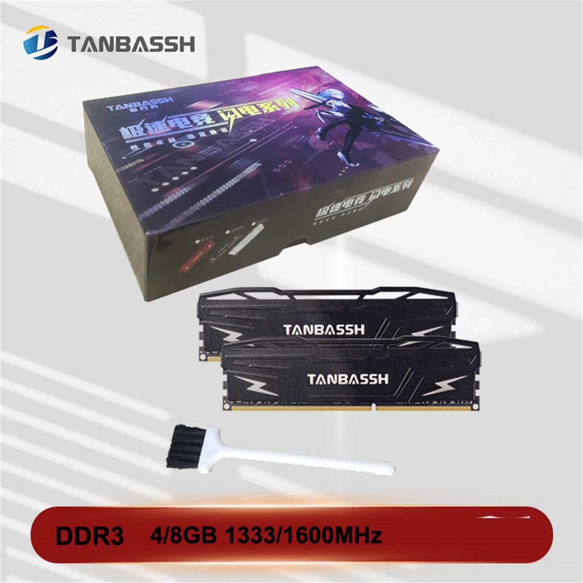 

Настольная оперативная память TANBASSH Radiater DDR3 8 ГБ 4 ГБ 1600 МГц 1300 МГц черный радиатор ОЗУ для Intel AMD Материнская плата все совместимы