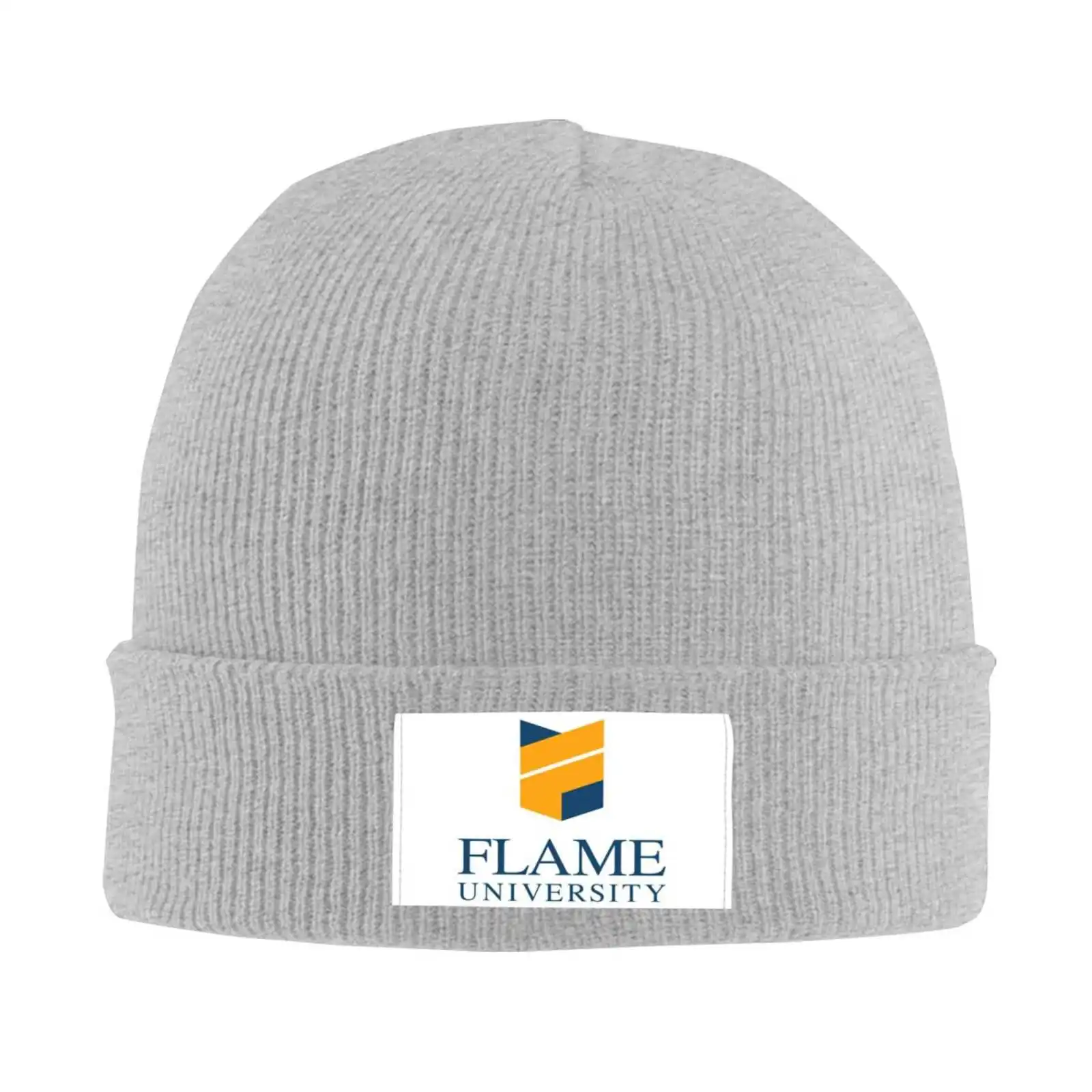 

FLAME University Logo Print Graphic Casual cap Baseball cap Knitted hat