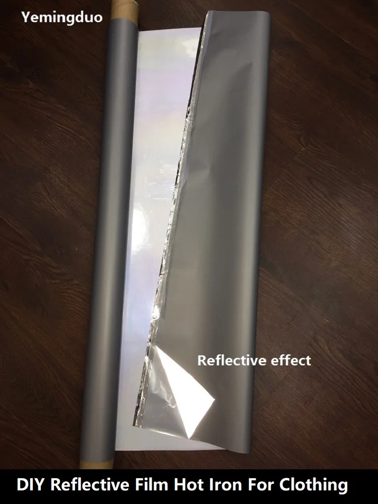 Светоотражающая теплопередающая пленка для одежды, 50 см x 137 см
