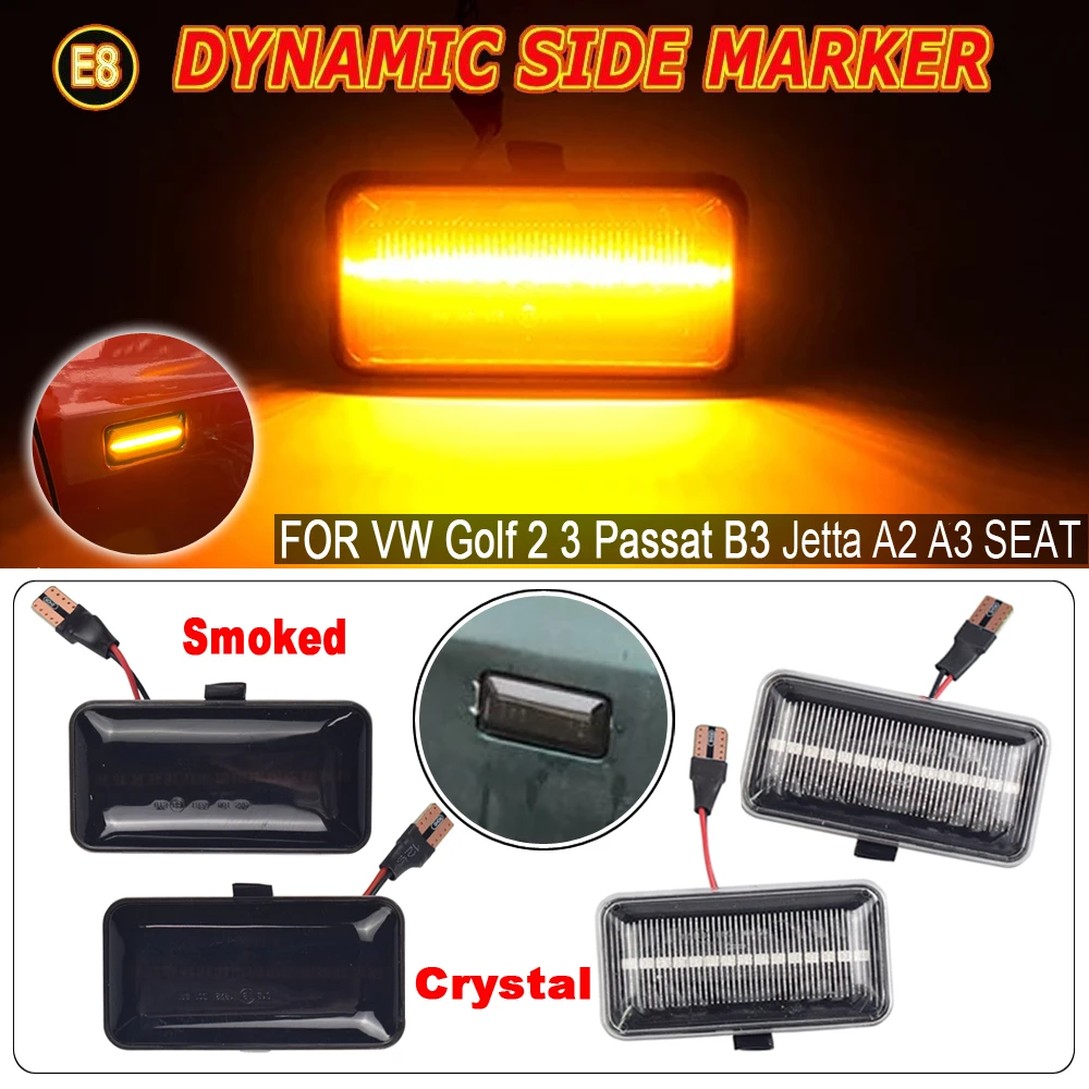 2 шт. светодиодные габаритные огни для VW Passat B3 Vento Jetta A2 A3 Golf 3 Seat Ibiza Cordoba 1 |