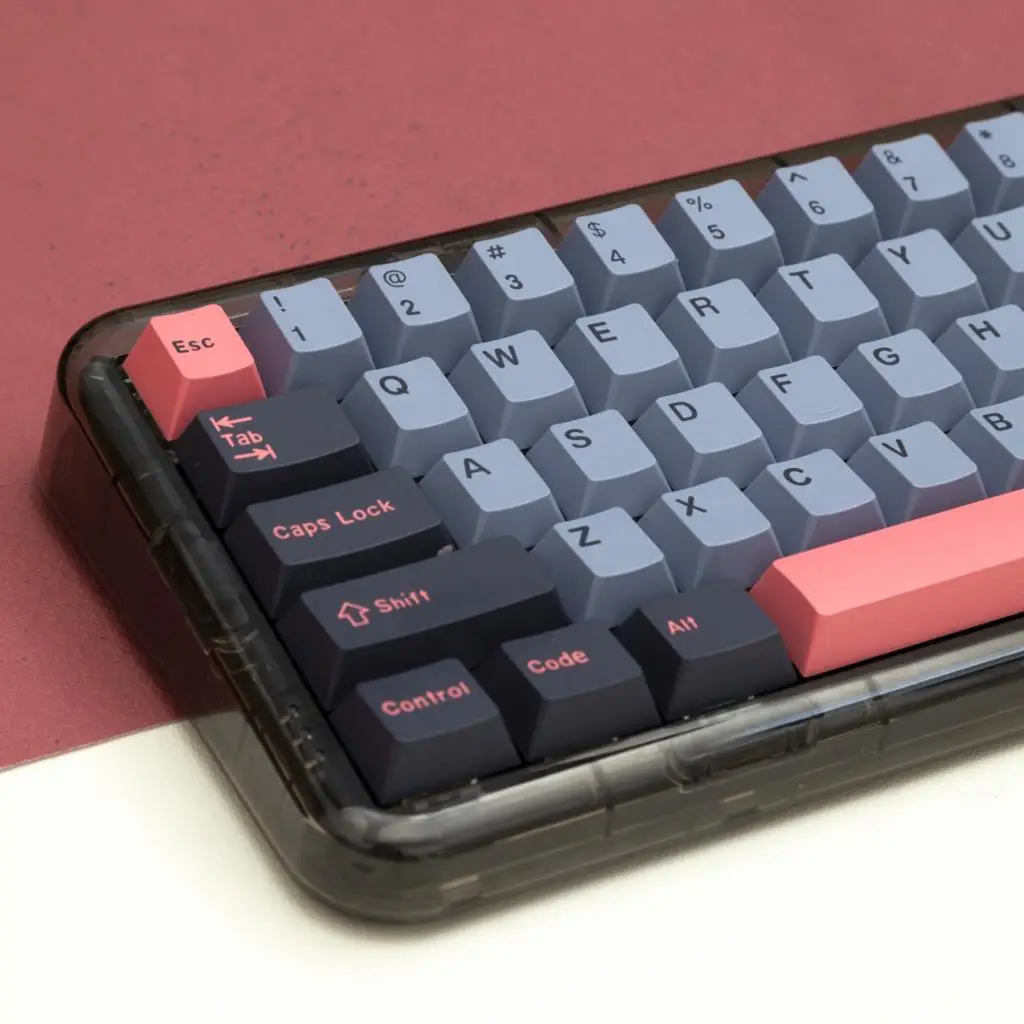 

Колпачки для клавиш GMK 173, черные, синие, вишневые профили, ABS колпачки для клавиш MX Switch, механическая клавиатура, колпачки для клавиш SUB ISO под заказ