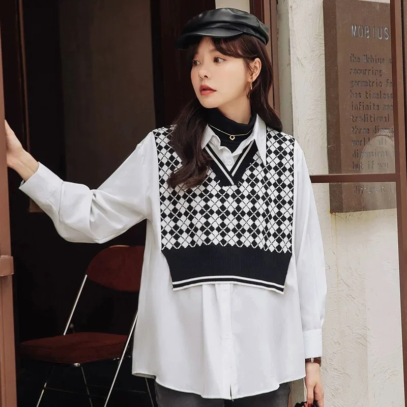 

Spring 2022 Maternity short sleeve shirt large size maternity dress2022