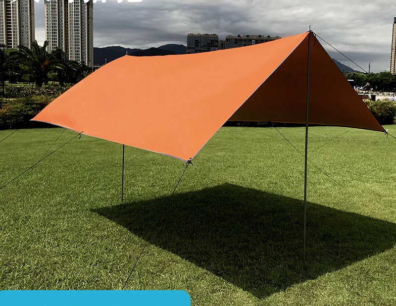 2023 New outdoor vehicle-mounted canopy tent multi-function camping sunscreen rainproof canopy camping outdoor beach canopy