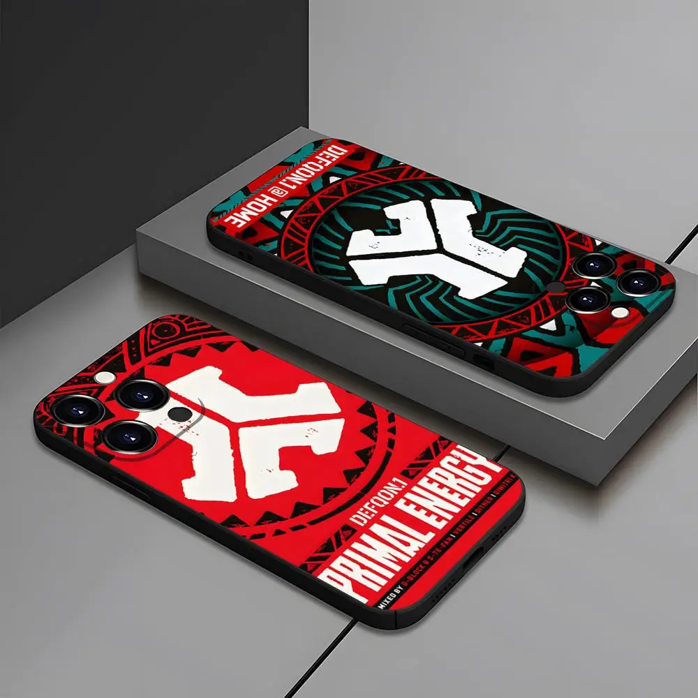 Чехол для телефона MINISO-Music D-Defqones 1 IPhone 15 16 13 Pro Max 14 12 11 Xr X 8 7 6 Plus роскошная задняя