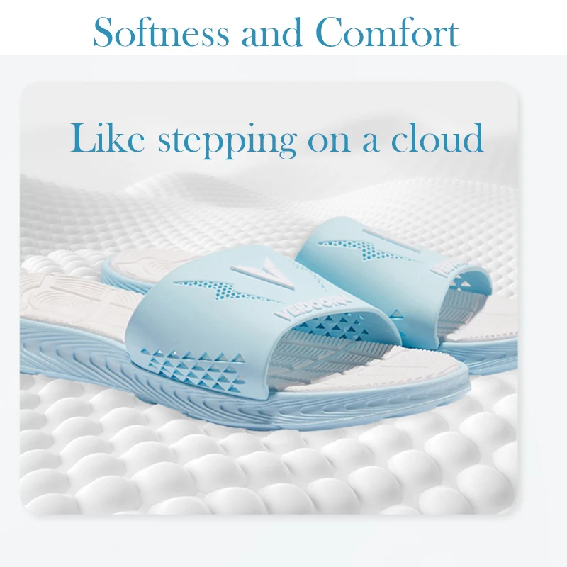 Сандалии для дома и улицы мужчин женщин Нескользящие удобные шлепанцы пляжные