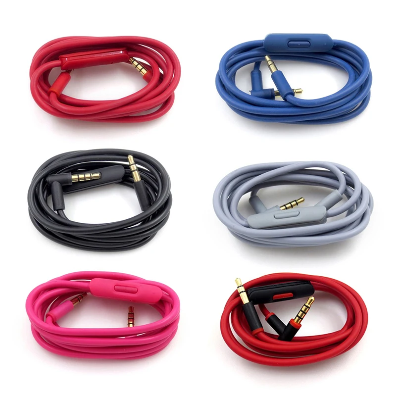 

Replacement Audio Cable Cord Wire With In-line Microphone And Control Headphones