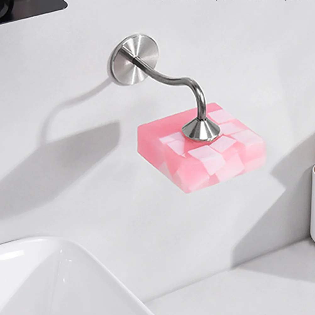 

Magnetic Soap Holder Stainless Steel Wall Mounted Soap Container Dispenser Wall Attachment Soap Dish Rack for Bathroom Kitchen