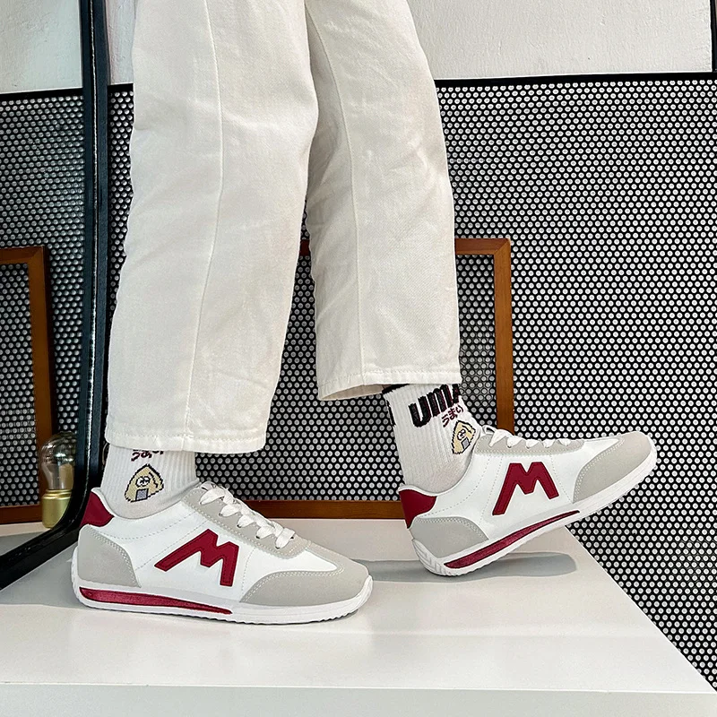 Summer Retro White Women's Casual Sports Shoes Breathable Womens Casual Shoes Comfortable Women Sneakers zapatillas informales