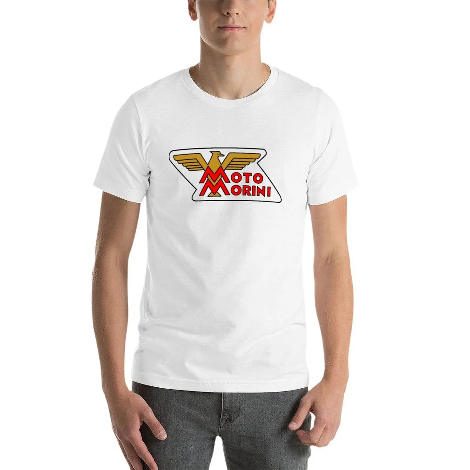 Фото Футболка MOTO MORINI ITLALIAN RACING SHIRT, повседневная футболка с графическим принтом №3