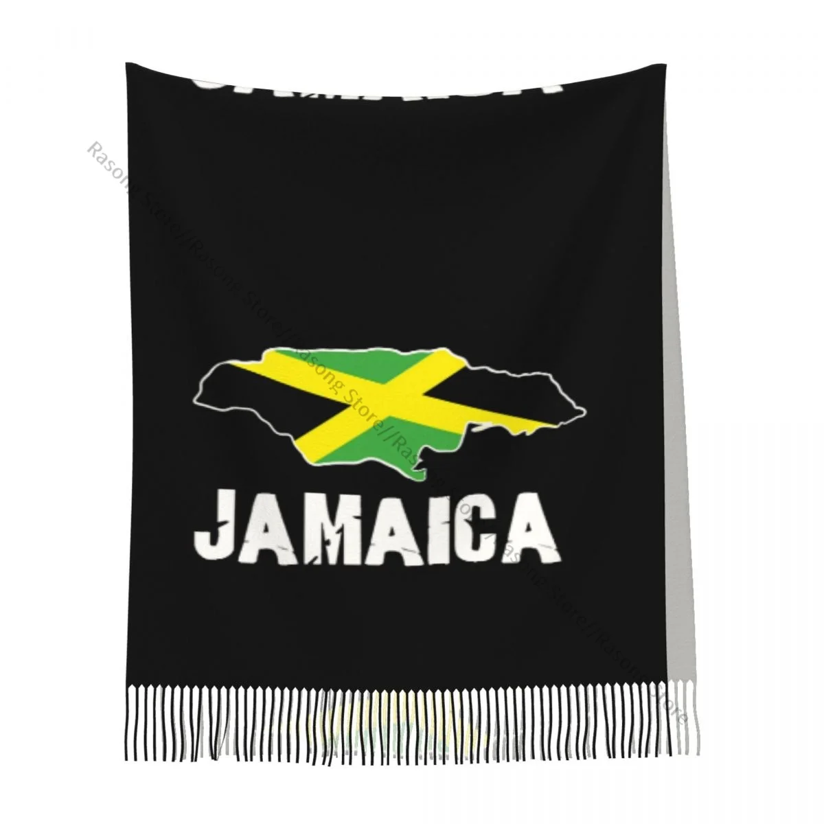 Шарф с кисточками большой зимний женский шарф из пашмины 196*68 см Женский