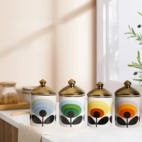 european style ceramic decorative jar home accessories flowers candle jar small bottle