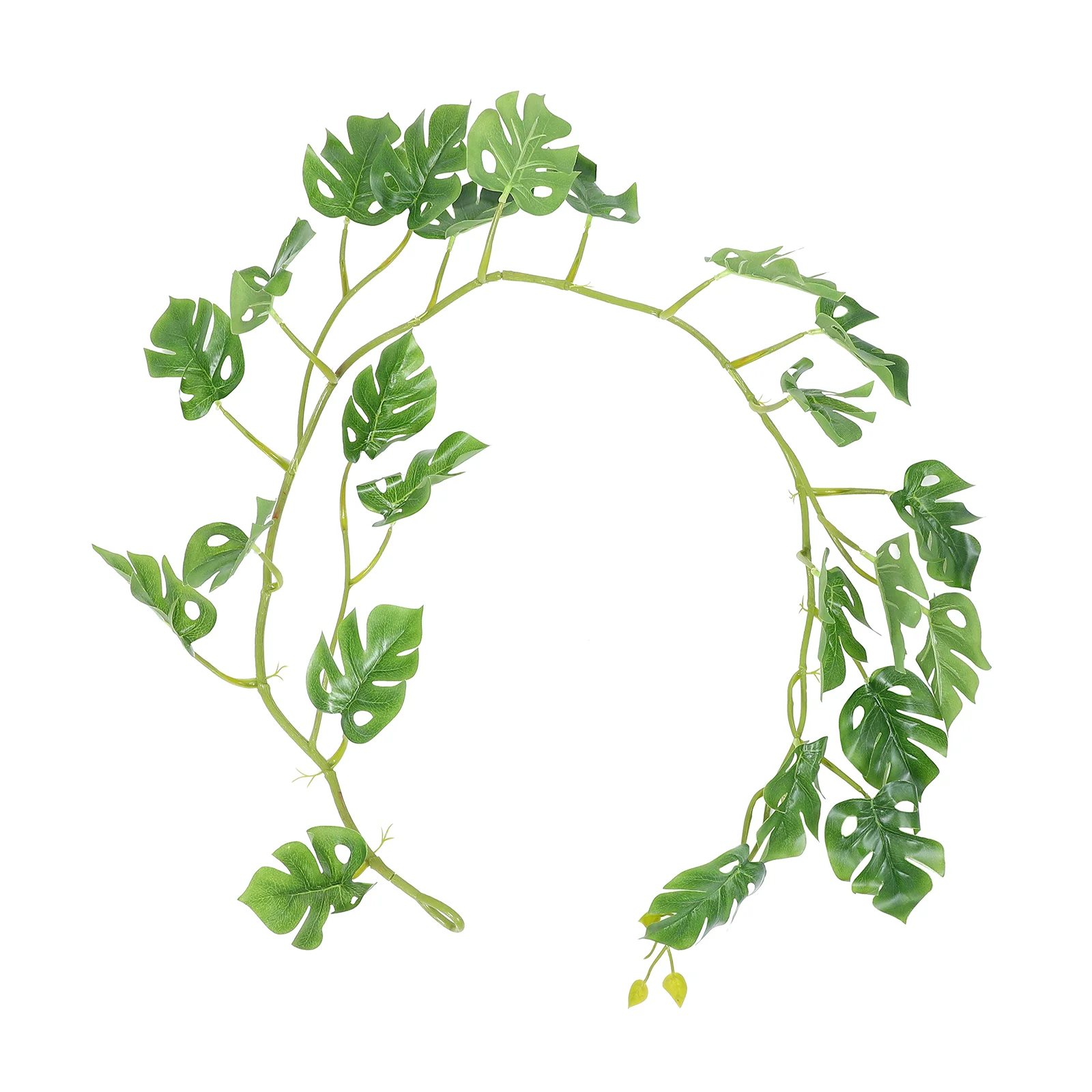 

Rattan Leaves Hanging Artificial Garland Monstera Greenery Pendant Vineplant Fake Decor Simulated Vines Prop Leaf Ornament Palm