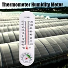 Настенный настенный гигрометр, прибор для измерения влажности 23 см, для домашних теплиц