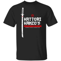 hattori hanzo japan samurai t shirt short sleeve 100 cotton casual t shirts loose top size s 3xl