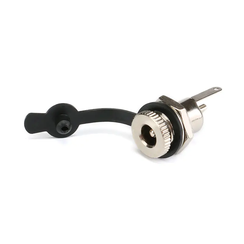 1/2/5Pcs/Set DC099 5.5 mm x 2.1mm DC Power Jack Socket Female Panel Mount Connector metal 5.5*2.1mm | Connectors