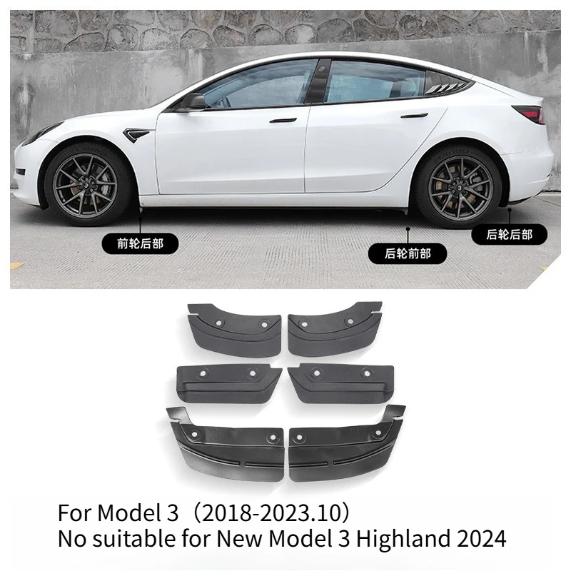 

Брызговики, сменные брызговики для Tesla Model 3 Y Highland Juniper 2025, модификация автомобиля, скрытый специальный брызговик