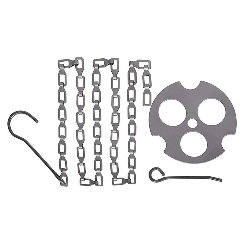 

Штатив для кемпинга, штатив из титанового сплава может быть отрегулирован, чтобы превратить ветки в аксессуары для пикника