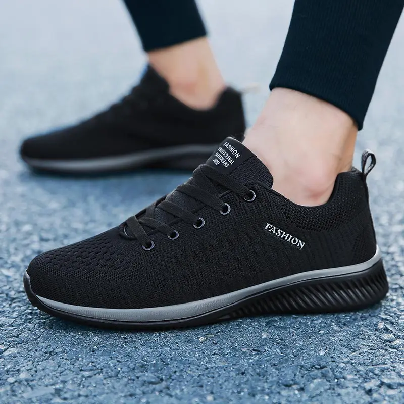 

Plus Size Summer Low Sneakers Sport Man Brand Men's Sports Shoes Women Running Shoes 47 Black Athletic Brands Sneakrs Flat E-512