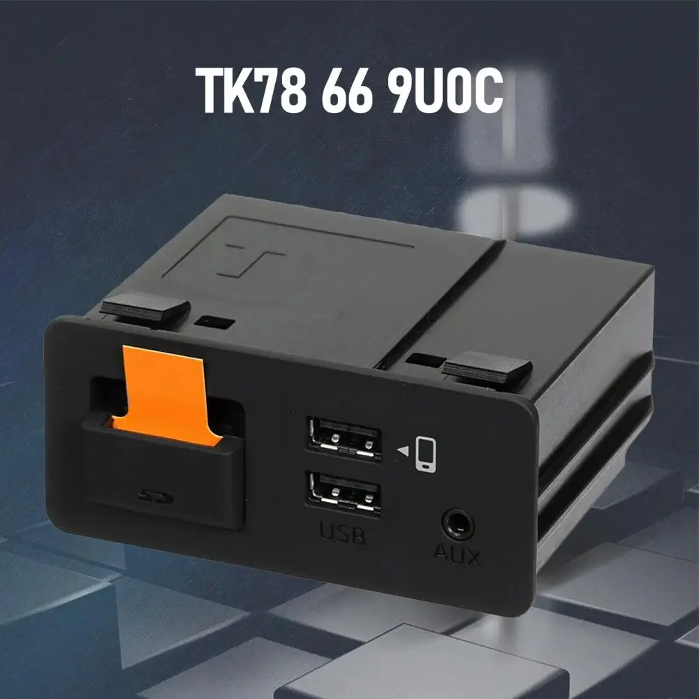 USB Hub Kit Strong Impact-resistant TK78 66 9U0C Module CarPlay Android Auto Hub Retrofit Kit Hub Retrofit Kit USB Hub Kit