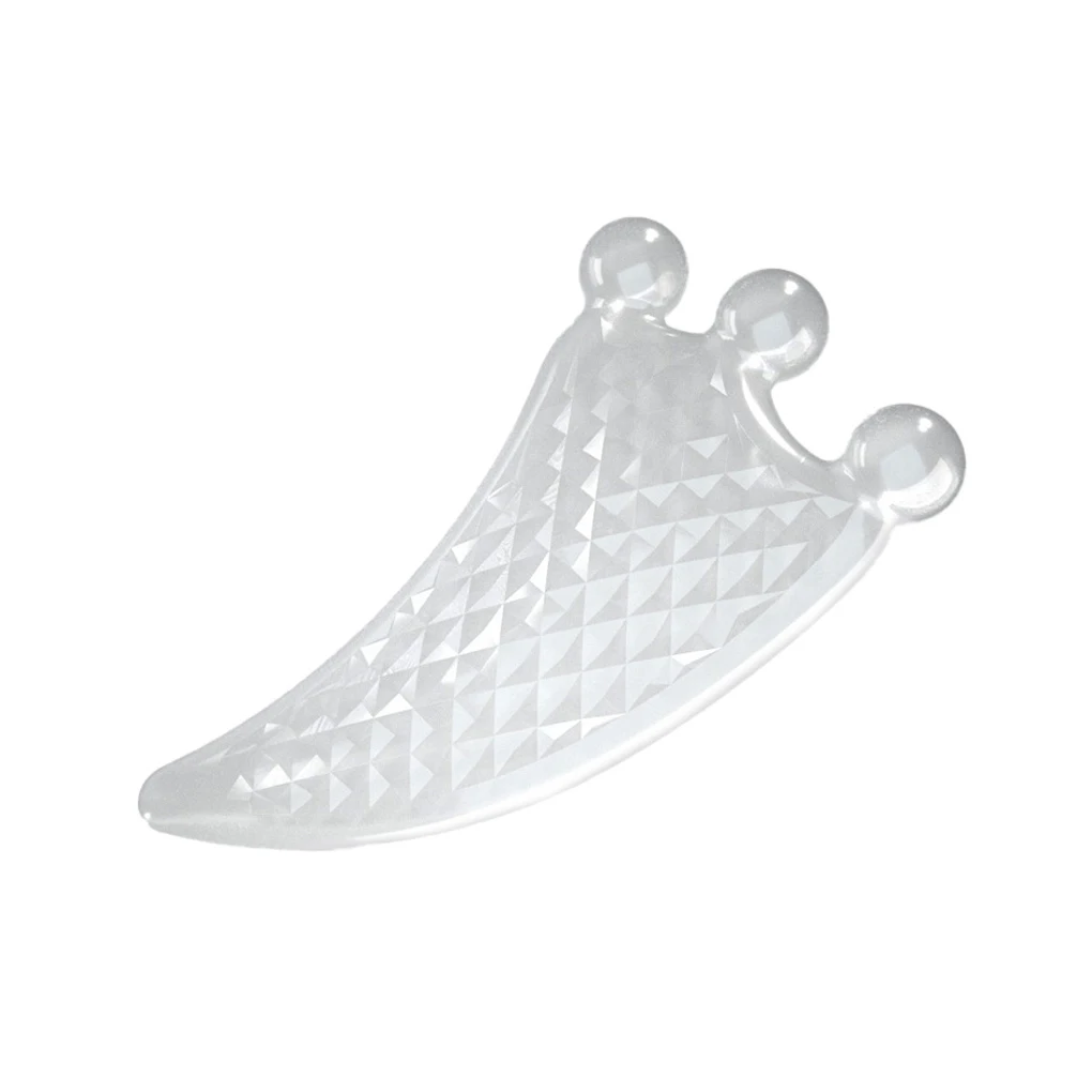 

Достойный подарок гуаша доска для расслабления массажа лица стильный полимерный массажер для лица Высокое качество прочная красота лица