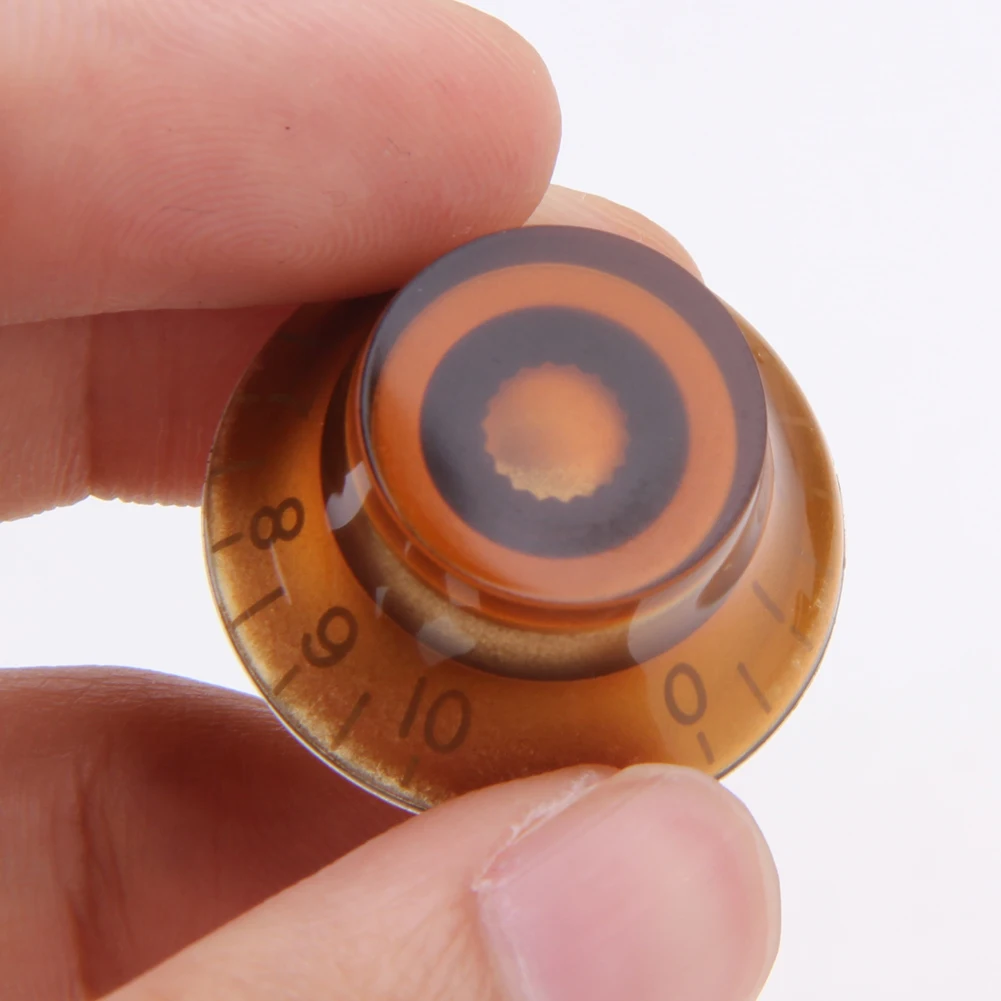 

Acrylic Potentiometer Knobs LP SG Guitar Volume Tone Speed Control Knobs for Music Lovers Playing Accessories