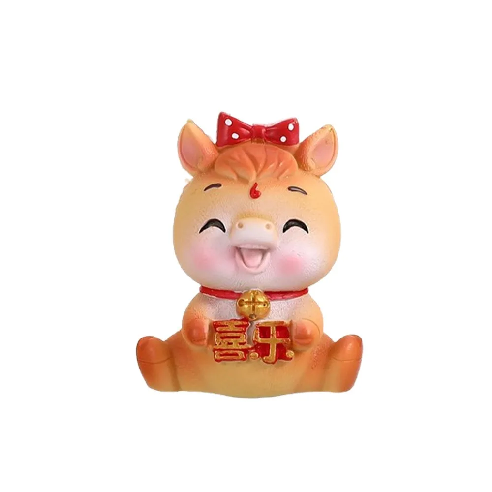 

Миниатюрные фигурки лошади 2026 года из смолы